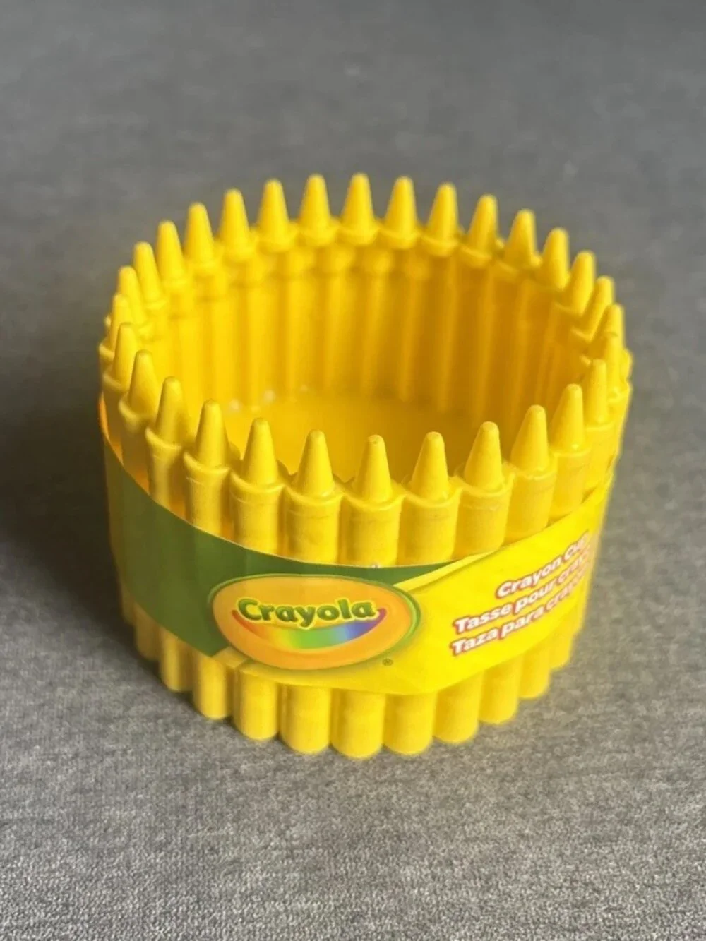 Crayola Crayon Cup Yellow Daffodil Color 2019 Art Desk Storage Cute